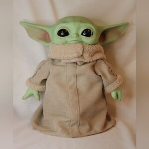 Mattel Star Wars Mandalorian Grogu Baby Yoda Plush 11"